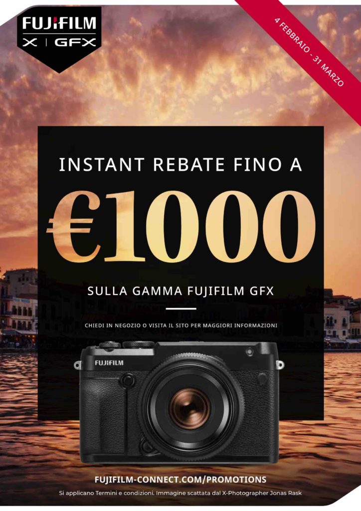 fujifilm promozione Gfx 