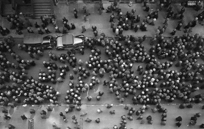 Play Street New York 1930 Images by Margaret Bourke-White 1930 The Picture Collection Inc All rights reserved