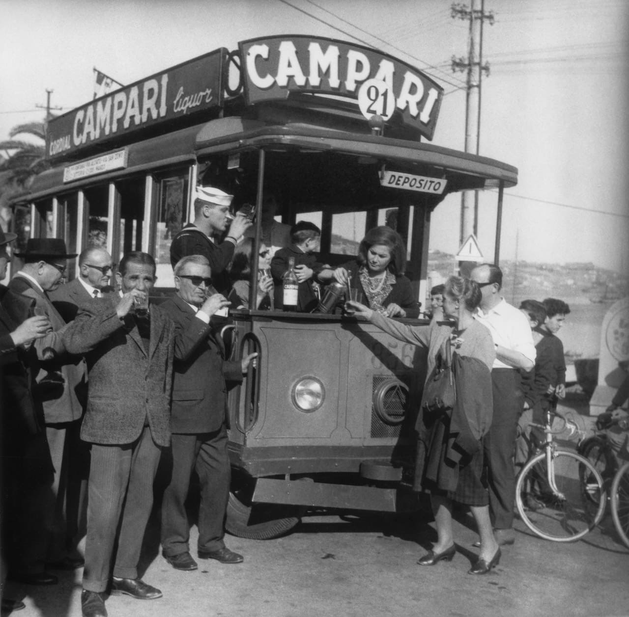 Italy. 1950s. Galleria Campari